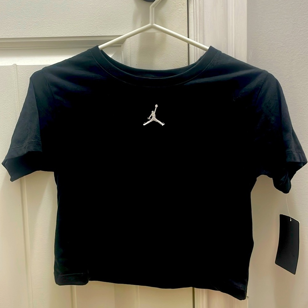 NWT kids air Jordan Nike shirt crop 6x